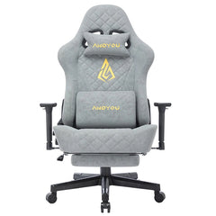Ergonomische Bureaustoel - Office Chair - Gamestoel - Volwassenen - Grijs - ANDYOU