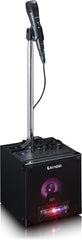 LENCO BTC-070BK - Bluetooth® 5.0 Luidspreker met LED verlichting •