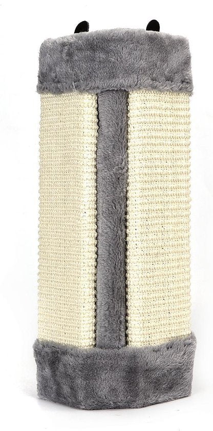 Krabpaal voor katten - 40x25 cm - Grijs - Nobleza