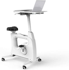 FLEXISPOT V9 Home Office Oefening Bureau Bike Rechtop Stationaire Fitness Oefening Fietsen Fiets Hoogte Verstelbare Staande Deskbike - Deskcise Pro