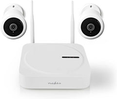 Nedis SLNVR201CWT SmartLife draadloos camerasysteem - 2 x camera - Full HD 1080p - IP65 - nachtzicht