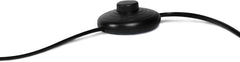 Vloerlamp - Staande lamp - 139 cm - Zwart - Jago