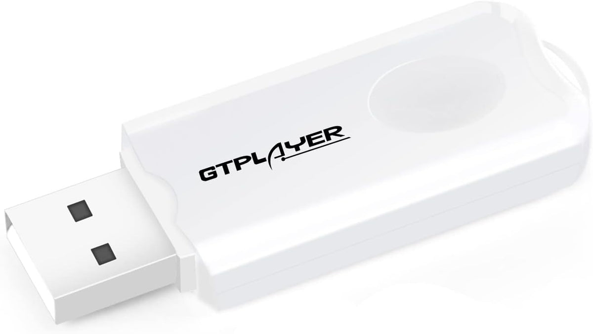 GTPLAYER GT Lynck1 Bluetooth 5.1-adapter, USB Bluetooth-dongle, audiozender/ontvanger, ondersteunt Windows 7/8/8.1/10, draadloze adapter voor pc, laptop, PS4, PS5, Switch [alleen voor audio]