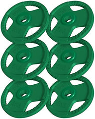 Halterschijven - Halter gewichten - 50 mm - 6x5 kg - Gietijzer - Gorilla Sports®