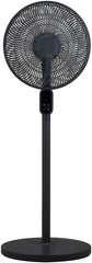 Aigostar Stille Staande Ventilator, 120 graden zwenking, 7 bladen, afstandsbediening, touchscreen, 12-uurs timer, 3 snelheden, 3 standen, staande en tafelventilator, 2-in-1, 91/125 cm