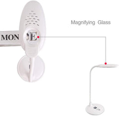 Tafellamp - Bureaulamp - Leeslamp - Wit - Aigostar
