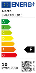 Alecto SMART-BULB10 TRIPLE - Smart Verlichting - Wifi LED lamp - Energiezuinig - 3 stuks
