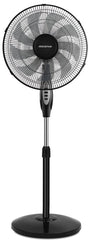 Aigostar Statiefventilator - Ventilator Staand - Verstelbaar - 60W - Zwart •