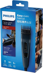 Philips HAIRCLIPPER Series 3000 Tondeuse met roestvrijstalen mesjes