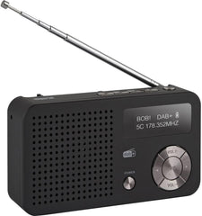 Imperial DABMAN 13 (DAB+, FM, luidspreker, display, USB, MicroSD, batterijvoeding, klein, toetsbediening) zwart •