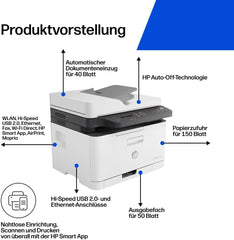 HP Color Laser 179fwg multifunctionele kleurenlaserprinter (printer, scanner, kopieerapparaat, fax, WiFi, airprint) •