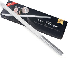 My BEAUTY LIGHT® Led-spiegellamp simuleert daglicht voor stralende make-up looks, draadloos dankzij batterijvoeding, 5 verschillende lichtinstellingen en traploos dimbaar, eenvoudig aan te brengen