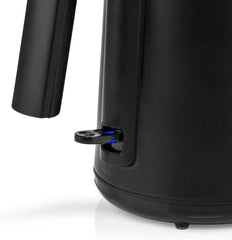 Waterkoker - 1.0 l - Plastic - Zwart - 360 graden draaibaar - Verborgen verwarmingselement - Strix Controller - Boil-Dry Protection