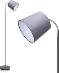 Vloerlamp - Staande lamp - 145 cm - Grijs - Aigostar •