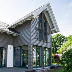 Franse balkonreling - Balustrade - 90x184 cm - Antraciet - ECD Germany