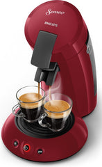 Philips Senseo Original HD6553/80 - Koffiepadmachine voor max 2 Kopjes Koffie - Exclusief Koffiepads - Rood