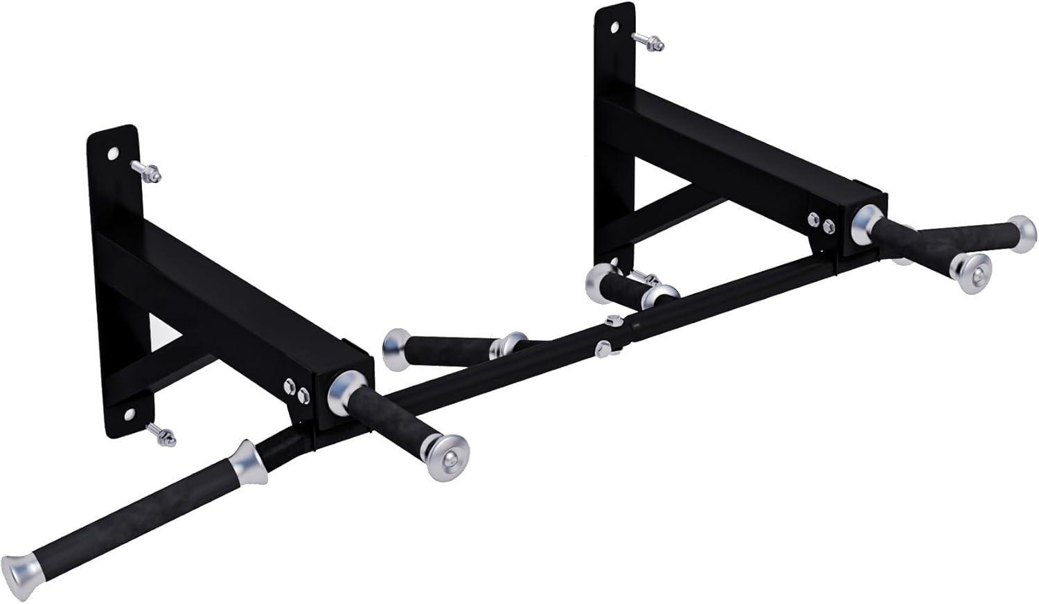 Pull up bar - Optrekstang - Wandmontage - Zwart - MAXXUS