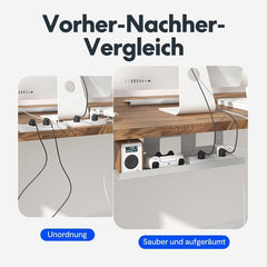 Kabelgoot bureau - Kabel management - Wit - CMP051-W - FLEXISPOT