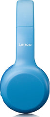 Lenco HPB-110BU - Vouwbare kinder Bluetooth hoofdtelefoon - Blauw