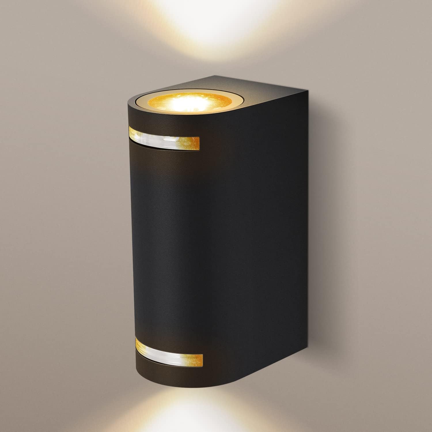 Wandlamp buiten - Tuinverlichting - Buitenverlichting - Zwart - Aigostar