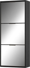 Schoenenkast - Schoenenrek - 121,5x50x23 cm - Zwart - UEV