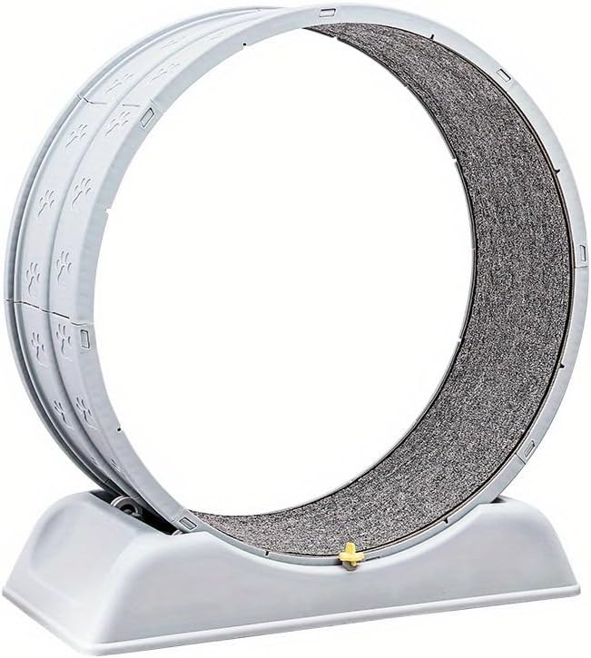 Katten loopwiel - Kattenspeelgoed - Kattenwiek - 75 cm - Grijs