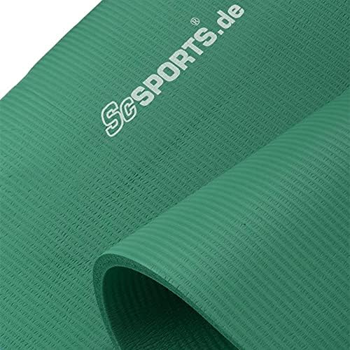 Yoga mat - Fitness mat - Sport mat - Anti slip - Extra dik - Groen