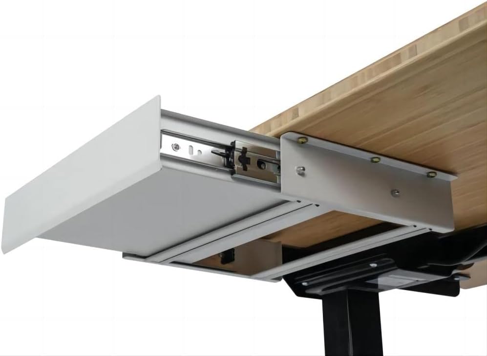 Bureaulade - Lade onder het bureau - 38x22x5 cm - Zwart - S07LB - FLEXISPOT