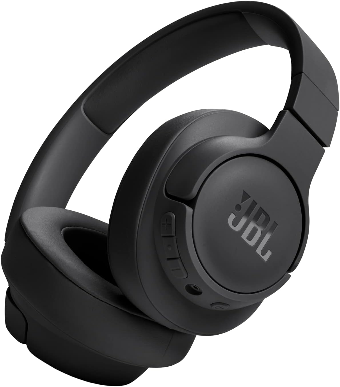 JBL Tune 720 BT Draadloze over-ear hoofdtelefoon, met JBL pure bass-geluid, Bluetooth en licht, opvouwbaar design, tot 76 uur muziekweergave, zwart •