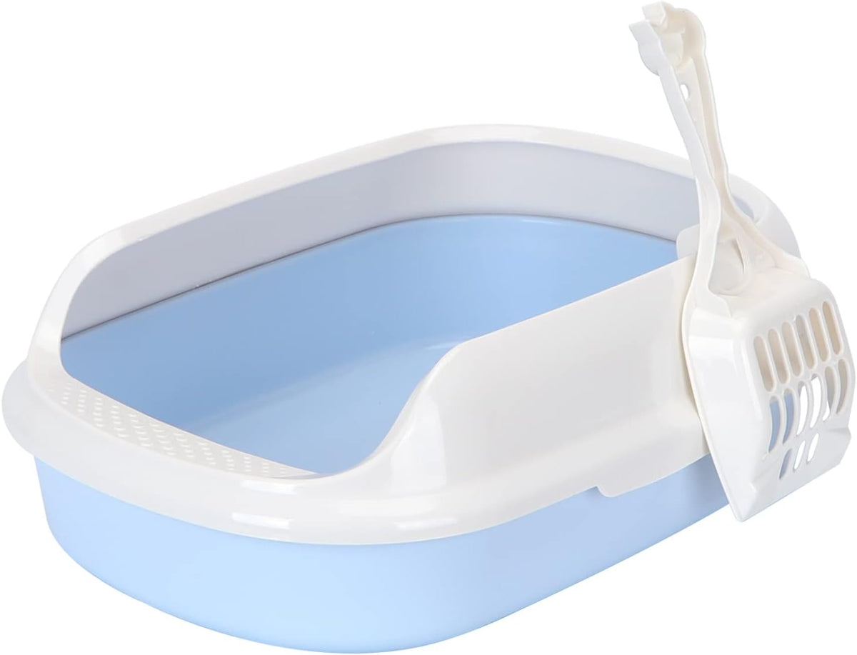 Kattenbak - Kattentoilet - 48x35x18 cm - Blauw - Nobleza •