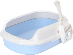 Kattenbak - Kattentoilet - 48x35x18 cm - Blauw - Nobleza •