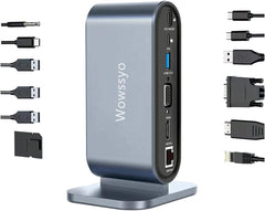 USB Hub - USB C Hub - USB Splitter - Docking station laptop - Wowssyo