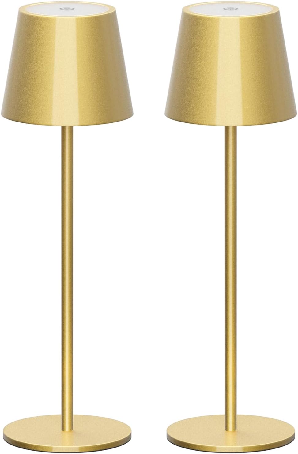 Tafellamp - Bureaulamp - Tafellamp oplaadbaar - Goud - Aigostar
