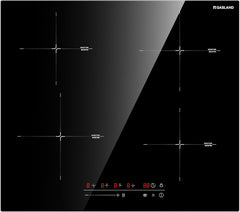 GASLAND Chef IH60BF 4 zones inductiekookplaat, 60 cm inductiekookplaat met sensor-touch-display, kinderbeveiliging, timer