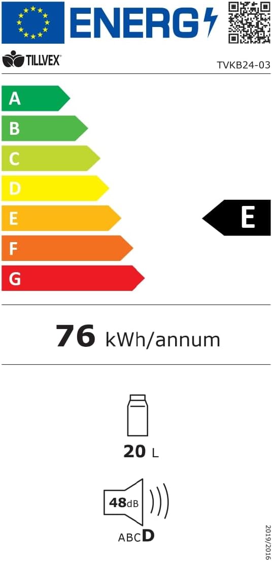 Tillvex® Elektrische Koelbox – 24L – 12V&  230V Stekker – Zwart