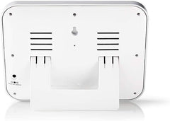 NEDIS Weerstation - Binnen en buiten - Inclusief draadloze weersensor - Weerpresentatie - Tijddisplay - Kleur-LCD-display - Wekkerfunctie