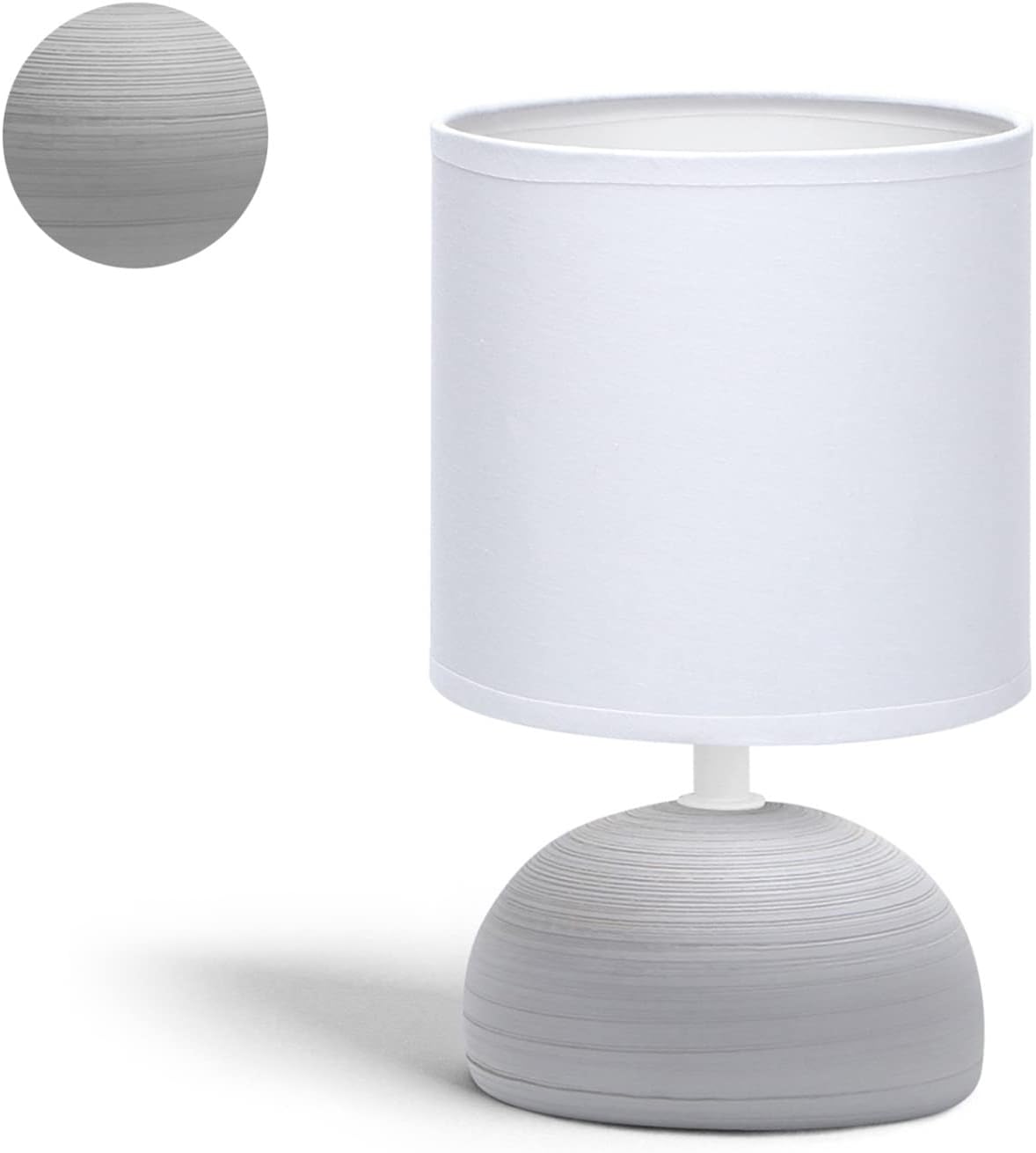 Tafellamp - Bureaulamp - Tafellamp slaapkamer - Keramiek - Aigostar