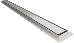 Aquamarin® Douchegoot - 110 cm - RVS - Sifon