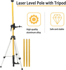 Statief laser - Kruislijnlaser statief - Zilver - ECUTEE