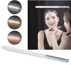 My BEAUTY LIGHT® Led-spiegellamp simuleert daglicht voor stralende make-up looks, draadloos dankzij batterijvoeding, 5 verschillende lichtinstellingen en traploos dimbaar, eenvoudig aan te brengen