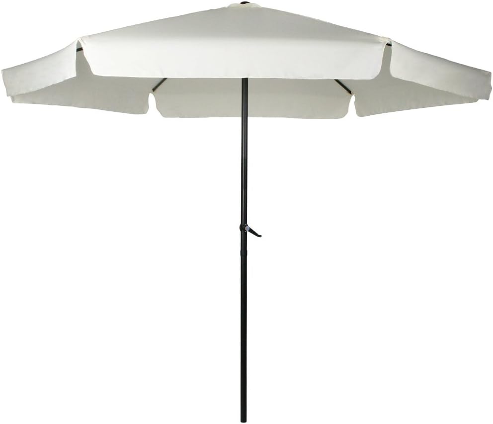 Stokparasol - Parasol 300 cm - Tuinparasol - Creme - Miadomodo