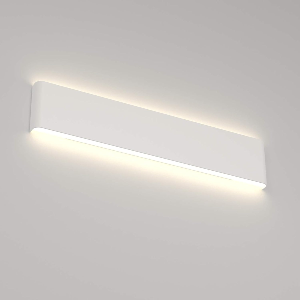 Ralbay LED moderne badkamerlamp 83cm/30W aluminium, op- en neerwaarts gerichte moderne LED-badkamerlamp