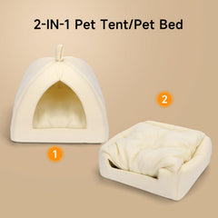 Kattenmand - Kattenhuis - Wigwam - Beige - Nobleza