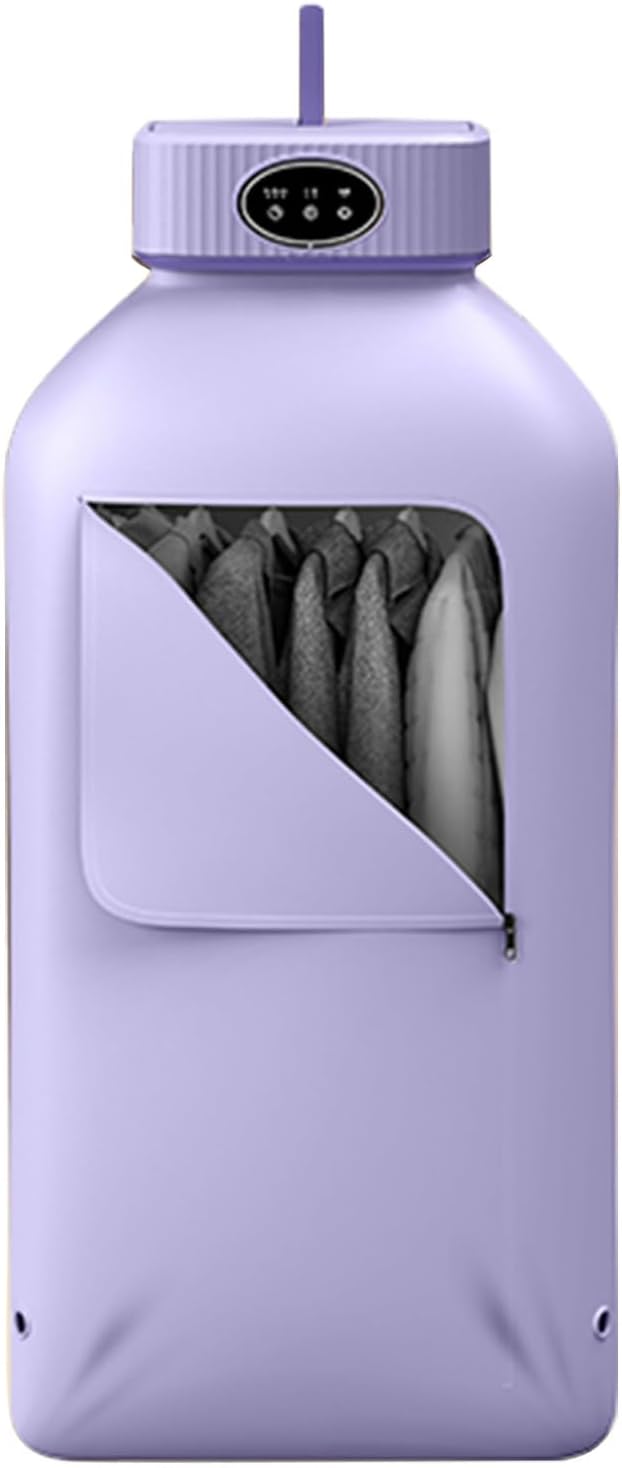 Mini droger - Mini wasdroger - Droogkast - Paars - HUNYA