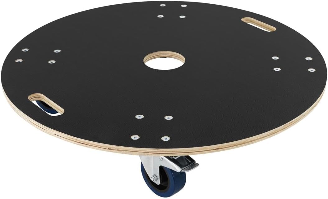 Meubelroller - Transportroller - Met remmen - Ø77 cm - tot 800 kg - ECD Germany •