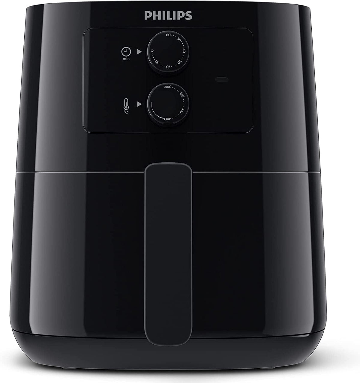 Philips Essential Airfryer heteluchtfriteuse, zwart, 4,1L, Frituren zonder olie, Rapid Air-technologie, HomeID-app, tijd- en temperatuurregeling (HD9200/90)