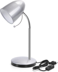 Tafellamp - Bureaulamp - Leeslamp - Zilver - Aigostar