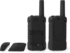 Nedis Walkie Talkie – Set van 2 – 6 km Bereik – 8 Kanalen – Met Headsets – Zwart
