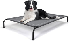 Hondenbed op pootjes - Grijs - 124x90 cm - Nobleza