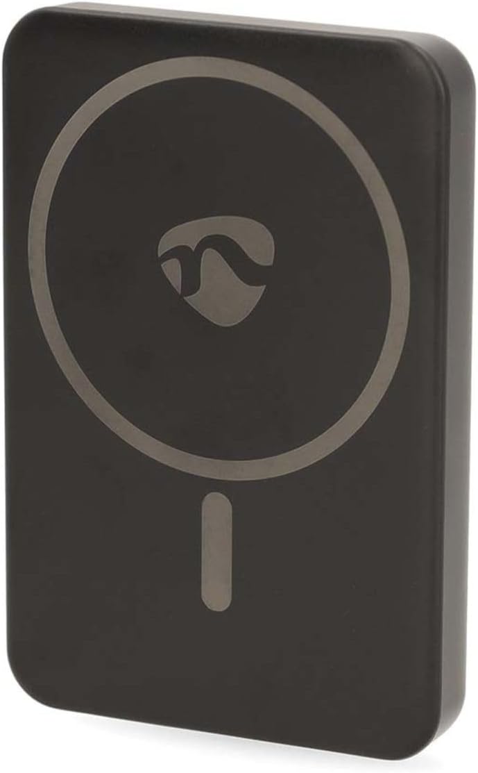 powerbank - 5000 mAh - draadloos opladen - 1.67/2.22/3.0 A - Aantal uitgangen: 1 - Uitgangspoort: 1x USB-C - ingangsverbinding: 1x USB-C - PD3.0 20W - lithium-polymeer